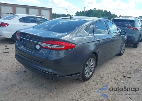 2017 Ford Fusion Hybrid Se из США, поврежденный, VIN 3FA6P0LU2HR296418